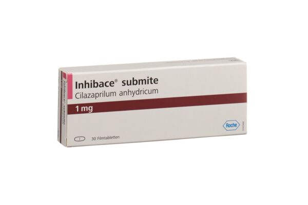 Inhibace submite Filmtabl 1 mg 30 Stk