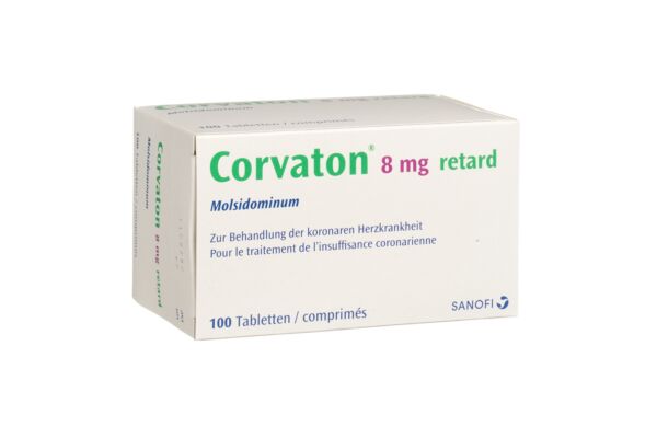 Corvaton retard cpr ret 8 mg 100 pce