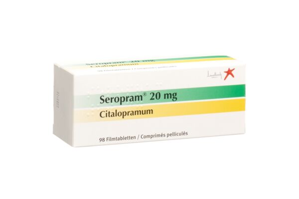 Seropram Filmtabl 20 mg 98 Stk