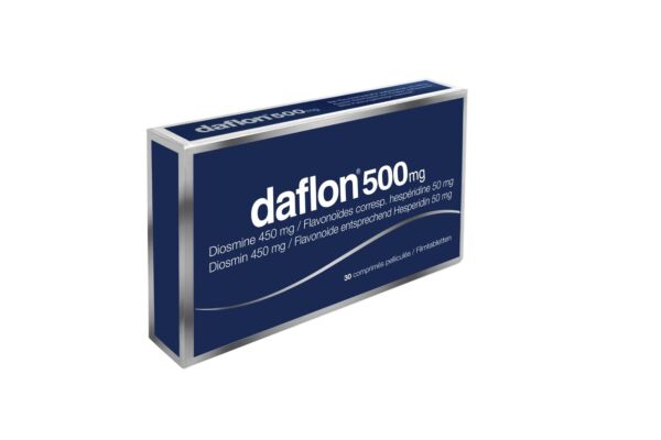 Daflon cpr pell 500 mg 30 pce