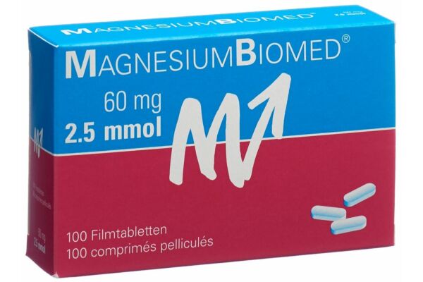 Magnesium Biomed Filmtabl 100 Stk