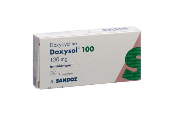 Doxysol Tabl 100 mg 8 Stk