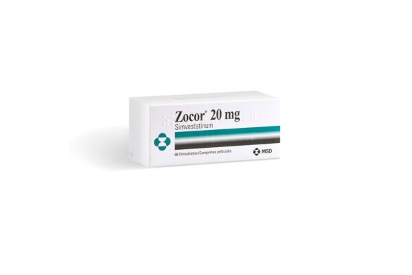 Zocor cpr pell 20 mg 98 pce