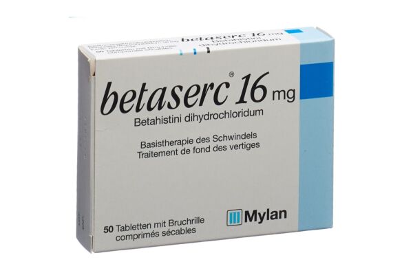 Betaserc cpr 16 mg 50 pce