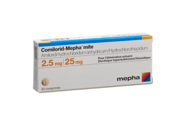 Comilorid-Mepha mite Tabl 2.5/25 30 Stk