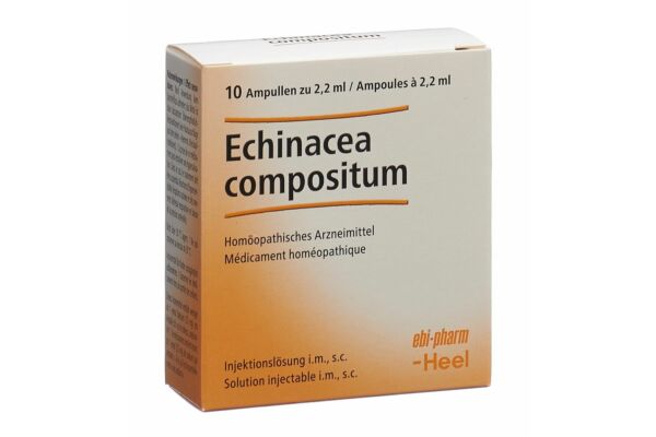 Echinacea compositum Heel Inj Lös 10 Amp 2.2 ml