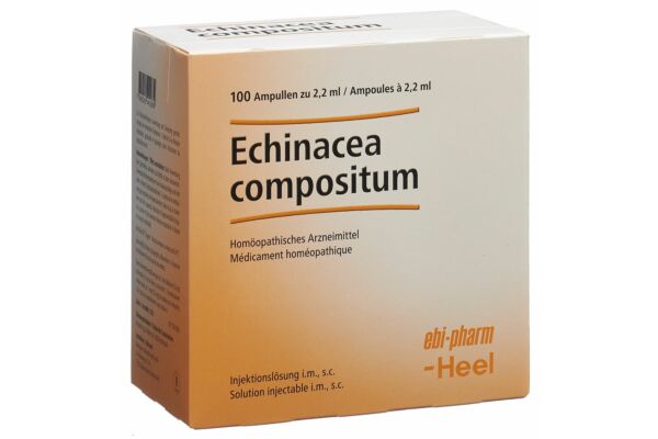 Echinacea compositum Heel Inj Lös 100 Amp 2.2 ml