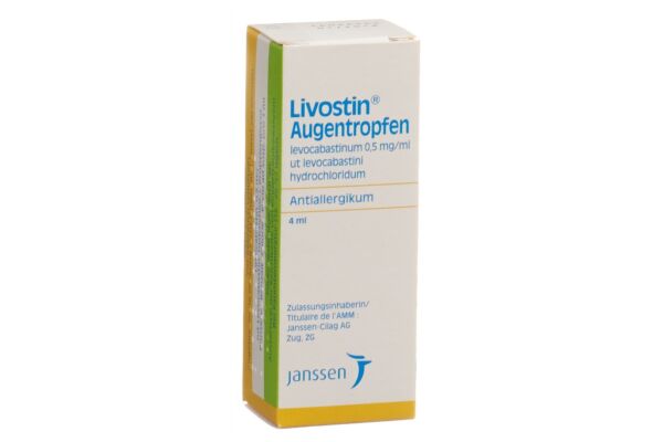 Livostin Gtt Opht 0.5 mg/ml Fl 4 ml