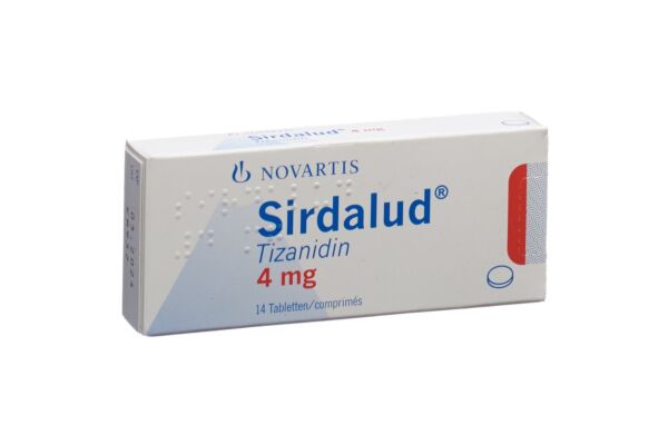 Sirdalud Tabl 4 mg 14 Stk