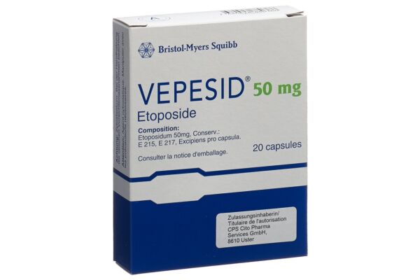 Vepesid caps 50 mg 20 pce