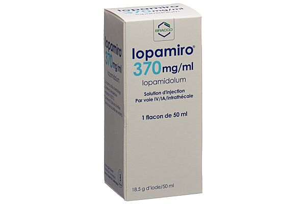 Iopamiro Inj Lös 370 mg/ml 50ml Flasche