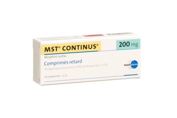 MST Continus Ret Tabl 200 mg 30 Stk