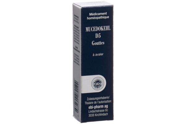 Mucedokehl gouttes 5 D fl 10 ml