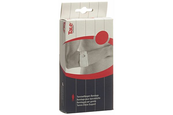 TALE Tennisellbogen Bandage 5cm Velcro weiss