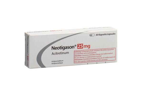 Neotigason caps 25 mg 30 pce