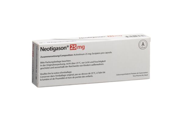 Neotigason caps 25 mg 30 pce