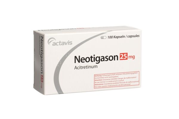 Neotigason caps 25 mg 100 pce