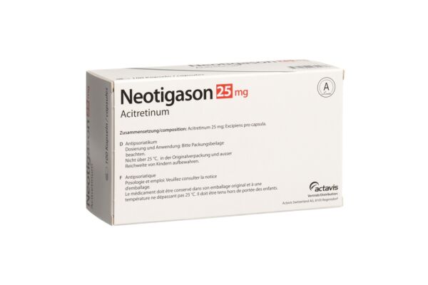 Neotigason caps 25 mg 100 pce