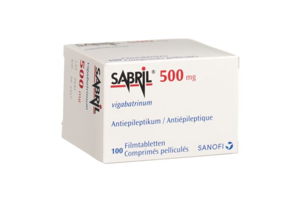 Sabril Filmtabl 500 mg 100 Stk