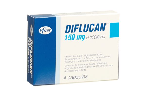 Diflucan caps 150 mg 4 pce
