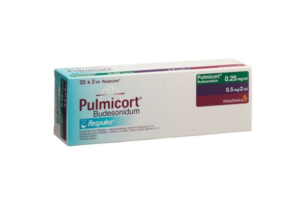 Pulmicort Inhal Susp 0.25 mg/ml 20 Respule 2 ml
