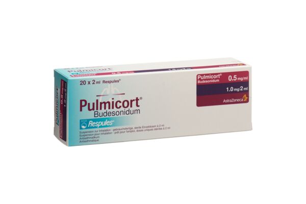 Pulmicort susp inhal 0.5 mg/ml 20 respule 2 ml