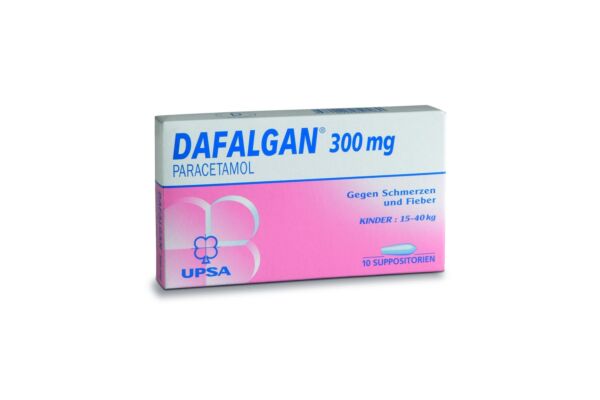 Dafalgan supp 300 mg 10 pce