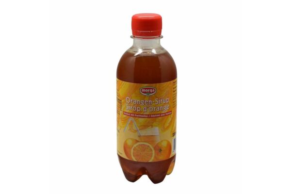 MORGA Orangen Sirup m Fruchtzucke 3.3 dl