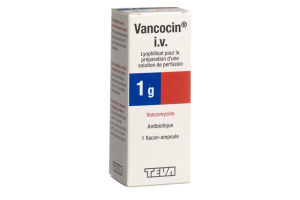 Vancocin subst sèche 1 g i.v. flac