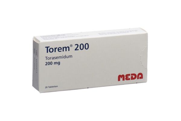 Torem Tabl 200 mg 20 Stk