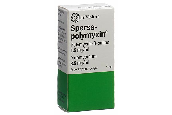 Spersapolymyxin Gtt Opht Fl 5 ml
