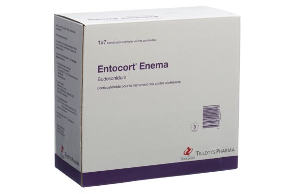 Entocort Enema clistère solution + comprimés 7 pce