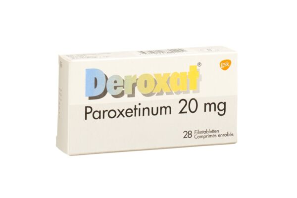 Acheter Deroxat cpr pell 20 mg 28 pce sur ordonnance chez Amavita