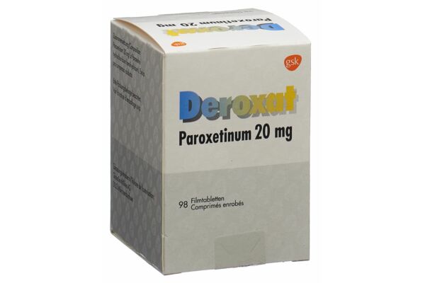Deroxat cpr pell 20 mg 98 pce