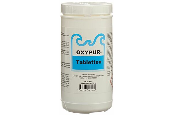 Oxypur oxygène actif cpr 10 x 100 g