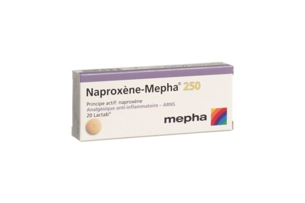 Naproxen-Mepha Lactab 250 mg 20 Stk