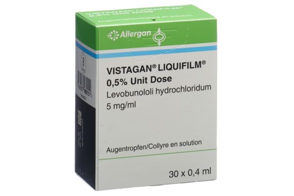 Vistagan Liquifilm Unit Dose Gtt Opht 0.5 % 30 Monodos 0.4 ml