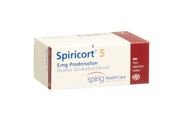 Spiricort cpr pell 5 mg 100 pce