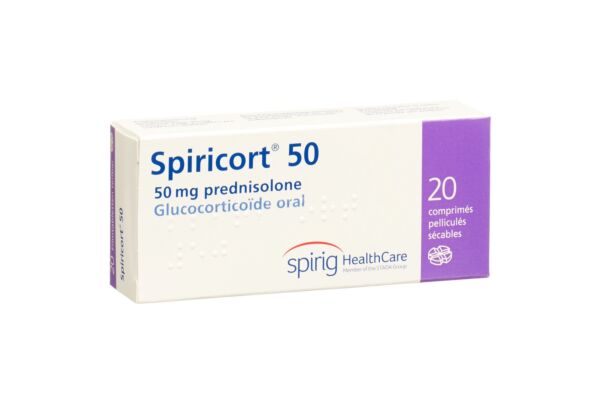 Spiricort Filmtabl 50 mg 20 Stk