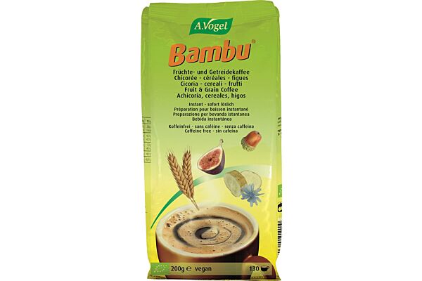 Vogel Bambu café fruits instantané refill 200 g