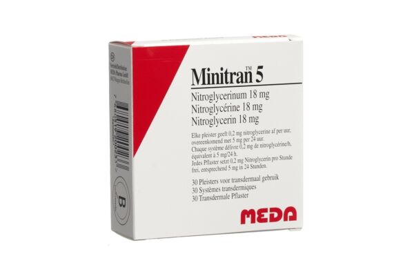 Minitran TTS 5 mg/24h 30 pce