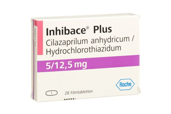 Inhibace Plus cpr pell 5/12.5 mg 28 pce