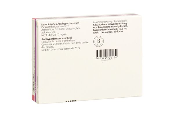 Inhibace Plus cpr pell 5/12.5 mg 28 pce