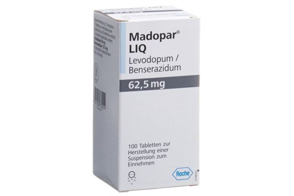Madopar LIQ cpr 62.5 mg 100 pce