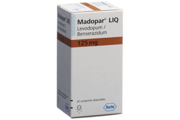 Madopar LIQ cpr 125 mg 30 pce