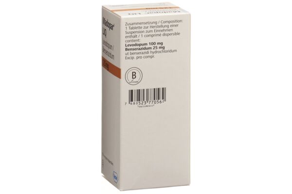 Madopar LIQ cpr 125 mg 100 pce