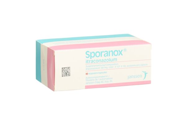 Sporanox caps 100 mg 30 pce