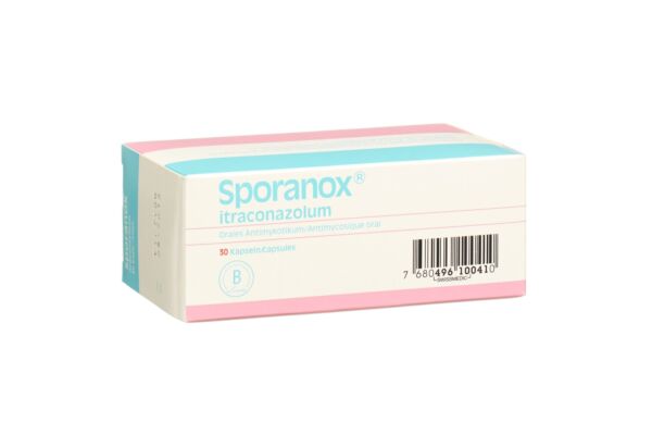 Sporanox caps 100 mg 30 pce