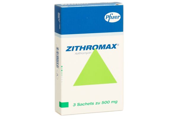 Zithromax Gran 500 mg Btl 3 Stk