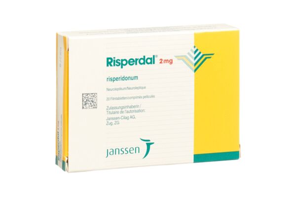 Risperdal Filmtabl 2 mg 20 Stk